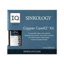 Sinkology SinkSense Copper Sink Care Kit, Cleaner and Wax Protectant System, Maintains Natural Patina, Includes Microfiber Cloth