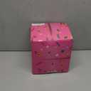 Wooden Activity Cube | Montessori Toys for 1 2 3 Year Old Toddlers | One Year Old 1st First Birthday Gift | Educational Toys for 12+ Months Baby Boys Girls | Bonus Sorting & Stacking Game (Pink)