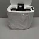 Cesun Automatic Motion Sensor Bathroom Can with Lid, 2.6 Gallon Touchless Bin, Smart Plastic Slim Garbage Can Small White Wastebasket for Toilet, Office, rv, Bedroom, Living Room