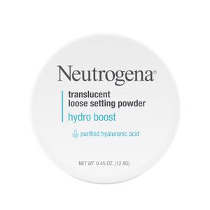 Neutrogena Hydro Boost Translucent Loose Setting Powder with Purified Hyaluronic Acid for Smooth Skin, Blurs Imperfections and Sets Makeup, Lightweight Face Powder, 44 oz Neutrogena Hydro Boost Translucent Loose Setting Powder with Purified Hyaluronic Acid for Smooth Skin, Blurs Imperfections and Sets Makeup, Lightweight Face Powder, 44 oz