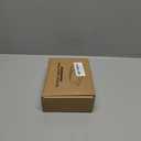 LOXP Vertical Laptop Stand, [Dual Slot Wooden + Aluminum Laptop Holder], Desktop Adjustable MacBook Stand, Adjustable Base, for MacBook Pro/Air, (up to 17.3-inch All laptops) (Silver)