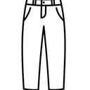Pants Black, Size L 