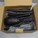 IkeeRuic Solar Lights Outdoor, Solar Torch Light with Flickering Flame for Halloween Decor, Solar Garden Lights, Waterproof Outdoor Lighting, Flame Torches for Outside Patio Pathway Yard Decorations (6Pack, Orange)