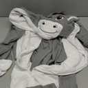 Vavalad Grey Donkey Costume Adult, Womens Onesie Pajamas, Halloween Costume L