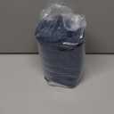 BEDELITE Fleece Throw Blanket for Couch - 300GSM Soft & Warm Fluffy Navy Blanket, Decorative and Giftable Striped Blankets for Women, Men, 50"x60"