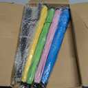 4 x Garden Umbrellas for Plants Flowers, 4 Pack Plant Shade Umbrellas for Outdoor Plants Flowers, Plant Shade Umbrella with Stake for Potted Plants, 43.3" Height Large Plant Sun Shade Cover UV Protection