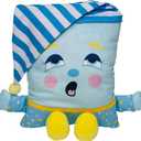 Pillow People: PJ Sandman Plush - 2-in-1 Toy & Pillow, 80's Nostalgic Plush Pal Reimagined, Soft Stuffed Rectangular Character, Cozy Nap & Play Design