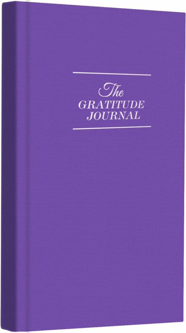 The Gratitude Journal - a Few Minutes a Day for More Happiness, Optimism, Affirmation & Reflection - An Effective Manifestation Guide Journal, Undated Daily Journals for Women & Men (Purple)