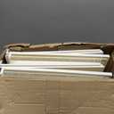 Kenney 506AP Classic 2.5 Adjustable Projection, 28 to 48-Inch Wide Pocket Curtain Rod, White