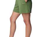 Columbia Womens Columbia Trek French Terry Short (Green)