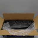 NOKINS Golf Cart Seat Covers Fit Club Car DS Pre-2000 OEM Ordinary Front Seat Cushion, Golf Cart Leather Diamond Replacement Front Seat Cover Black Stitching No Stapler Required