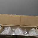 12 Set Cranberry Christmas Ornaments Booze Balls with Plastic Stemless Cups, 5.1oz Plastic Fillable Drink Bulbs Clear Ball Bottle Ornaments Shot Glasses for Adults Xmas Drinkware Party Decor