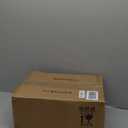 AOZITA 200 PCS White Plastic Plates, Premium Heavy Duty Disposable Plates for Party, 100 Dinner Plates & 100 Salad Dessert Plates, Sturdy Hard Plastic Dinnerware for Wedding, Events