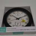 Equity by La Crosse 10 Inch in/Out Brown Wall Clock with Thermometer and Hygrometer (29005)