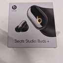 Beats Studio Buds + | True Wireless Noise Cancelling Earbuds, Enhanced Apple & Android Compatibility, Built-in Microphone, Sweat Resistant Bluetooth Headphones, Spatial Audio - Black/Gold