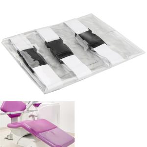 Dental Chair Foot Seat Cover Elastic Waterproof Protective Cover Chair Cushion Foot Pads with Elastic Bands,18.8"W x 17.1"L Washable & Reusable for ClinicHair, etc
