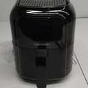 Chefman Air Fryer – 6 QT Compact Airfryer for Quick & Easy Meals in Minutes, Features Hi-Fry Technology for Extra Crisp, Touchscreen Controls with 4 Presets, Nonstick & Dishwasher Safe Basket - Black