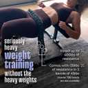 BootySprout Hip Thrust Machine for High Resistance Glute Training - Home Gym Workout - Comes with 45, 90, and 135 Lbs of Resistance