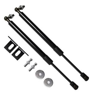 Lift Supports for Toyota Corolla E140/E150 2007-2012 Front Bonnet Hood Modify Carbon Fiber Gas Charged Shock Dampers Spring Struts Bar (2 PCS) (Normal Black)