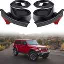 FieryRed Car Window Cup Holders Compatible with 2018 2019 2020 2021 2022 2023 2024 Wrangler JL & Gladiator JT, 1 Pair Car Door Cup Drink Holder, Driver and Passenger Side