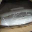 Folding Bath Seat with Back Support, Portable Shower Bench, White