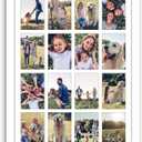 Americanflat 4x6 Collage Picture Frame with Polished Plexiglass - Multi Picture Frames Fit Sixteen 4x6 Photos or Use as One 18x26 Poster Frame for Wall Display - Signature Collection - White
