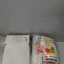 3 Pack Girls' Mock Turtleneck Shirts Cotton Long Sleeve Ribbed Tops Slim Fit Casual Base Layer for Kids Winter (7-8 Years, White, Macaron Pink, Macaron Blue)