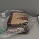 3 Pcs Christmas Kitchen Rugs Non Slip Winter Floor Mat for Kitchen Floor Hallway Laundry Sink and Bathroom, 20"x32" 20"x47", 20"x59" (Buffalo Plaid)