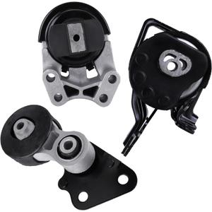 Front and Rear Engine Mount & Transmission Mount Kit Left & Right 3 Pcs Compatible with 07-14 Ford Edge 3.5L / 07-10 Lincoln MKX 3.5L, A5342 A5431 A5605