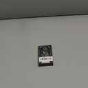 Premium Curtain Rod Brackets for Wall - Adjustable Hooks, Iron Holders for 1 Inch Rod - Black (2 PCS)