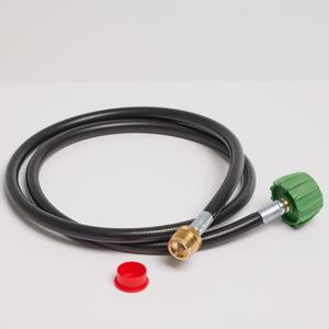 Coleman High-Pressure Propane Gas Hose and Adapter, 5 Foot, Type 1 Fitting or POL Fitting, Use with Grills, Stoves, Lanterns, Heaters, and More