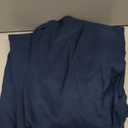 Amazon Basics Lightweight Super Soft Breathable Brushed Microfiber 4 Piece Bed Sheet Set with 14-Inch Deep Pockets, Wrinkle Resistant, Queen, Navy Blue, Solid