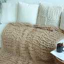 Oeko Tex Standard 100 Luxury Chenille Blanket 40 in x 40 in