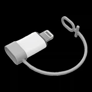 SB C Type C to Lightning Adapter MFi Certified 1 Pack 27W Fast Charging Support Data Sync,Lightning to USB Type C Cable Adapter for iPhone/iPad/for Airpods,with Anti-Lost Loop,Not for Audio/OTG