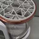 3 IN 1 Electric Makeup Brush Cleaner,Automatic Makeup Brush Cleaner with Makeup Brush Dryer,Portable USB Deep Cleaning for All Size Beauty Makeup Brush Set,Blush Brush,Sponges (White)