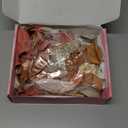 Trgowaul Retro Blush Pink Sweet 16th Birthday Decorations for Girls, Banner, 16th Sash and Crown, Cake Topper, Cream 16 Number Balloon, Fringe Curtains, Rose Gold Pink Boho Birthday Party Supplies