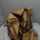 Tan Seat Covers for Cars Trucks SUV, Universal Canvas Tactical Multi-Pockets Organizers Rain Defender, Waterproof Seat Protectors Front Set (Tan)