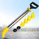 Mortar Pointing Grouting Gun Mortar Sprayer Applicator Stainless Steel Cement Caulking Gun Cement Caulking Pump with 5 Nozzle