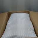 EIUE Hotel Collection Bed Pillows for Sleeping 2 Pack Queen SizePillows for Side and Back Sleepers,Super Soft Down Alternative Microfiber Filled Pillows,20 x 30 Inches (White)