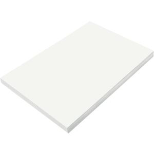 Prang (Formerly SunWorks) Construction Paper, White, 12" x 18", 100 Sheets