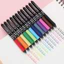 Mr. Pen- Retractable Gel Pens, 12 Pack, 0.7mm Fine Point, Colorful Ink, Fast-Dry & Smooth Writing Pens for Note-Taking, Journaling, Office, School & Everyday Use