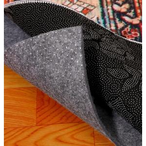 Non Slip Rug Pad, 1/4” Extra Thick Felt Under Rug, 8X10 Ft Cushioned Carpet Padding for Area Rugs, Hardwood Floors, Laminate, Tile, Keep Your Rugs Safe and in Place