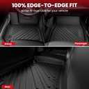 LASFIT Floor Mats & Cargo Mat for Hyundai Sonata 2020-2026 (Only Fit AWD & Gas) / Kia K5 2021-2025 (Only Fit AWD, Not for FWD) Custom Fit TPE All Weather Floor Liners Car Mats Accessoires