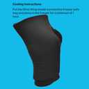 Wrist Wrap Cold & Heat Therapy Gloves, Ice Pack Mittens | Microwavable & Freezable, Arthritis & Injury Relief, Carpal Tunnel (Black, 2 Pack)