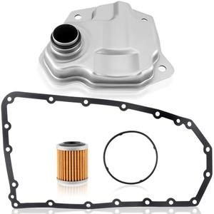 CARBBIA 20 Holes Transmission Filter Oil Pan Gasket Kit Replaces 5191890AA Compatible with Jeep Compass Compatible with Jeep Patriot 2007-2017 2824A004 2824A007 31728-1XH0A 31397-1XF0C