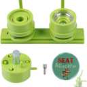 Happizza 1.25 inch/32mm Button Mold, Interchangeable Die Mold for Slide Rail Button Maker Machine, 1 Piece