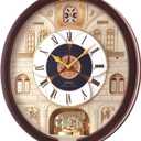 Seiko Melodies in Motion Wall Clock, Castle Windows