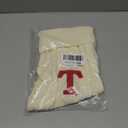 21 Inches Knitted Christmas Stockings with Personalized Initials, Large White Custom Monogram Christmas Stockings for Party Fireplace Family Holiday Party Hanging Stocking Decorations White-T