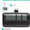 2 Replacement for Liftmaster Chamberlain Sears Craftsman 893MAX Garage Door Opener Remote 2 Pack