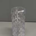 USB Desktop Crystal Humidifier 400ml with 7 Colors LED Night Light, No Noise Suitable for Home, Office, Desk, Bedroom and Babies Room and No Battery (400ml)